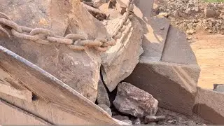 BIG ROCK STUCK IN CRUSHING MACHINE |ASMR SATISFYING STONE CRUSHING MUSIC 🎶 