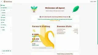APESWAP | How to cash out your BANANA yield farming tokens