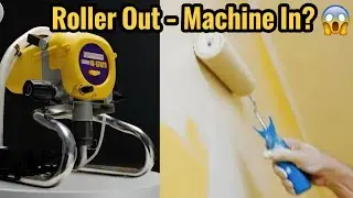Asian paint tru care spray machine l Roller Vs Machine 