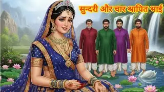 सुन्दरी पर रखी बूरी नज़र से चार भाइयों ने कैसे बन गए तोते | Hindi kahani