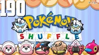 Pokemon Shuffle &mdash; Стаффул, Бевер, Хитмонли, Тапу Леле, Эш Грениндзя и другие! &mdash; Эпизод 190