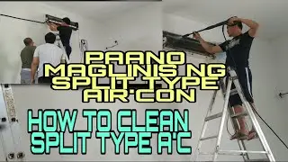 HOW TO CLEAN SPLIT TYPE A'C HAAM ELECTRIC(PART 1)