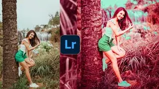 Lightroom Aqua And Red Tone Effect Photo Editing