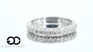 3 Row Diamond Ring  | Giorgio Conti