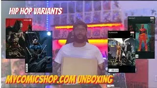 MYCOMICSHOP.COM UNBOXING |  MARVEL HIP-HOP VARIANTS |