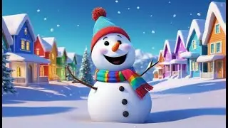 Frosty Snowman Wiggle Parade | English Nursery Rhyme | Kids Songs | Baby Music