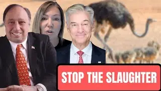 Dr. Oz, John Catsimatidis & Katie Pasitney ADVOCATE to STOP the Slaughter of Ostriches