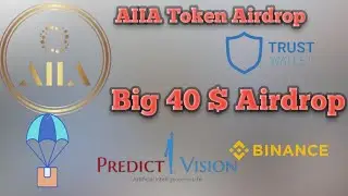 New Airdrop | Trustwallet AIIA Token Airdrop | 40$ Big Airdrop Join Fast | Xpresscrypto