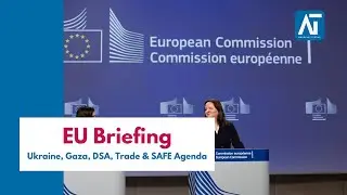 EU Midday Briefing 27 May 2025 | DSA, SAFE, Ukraine, Trade Talks | Europe Politics | AT World News