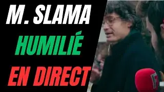 MATTHIEU SLAMA SE FAIT HUMILIER DANS LA RUE PAR UN JOURNALISTE DE CHEZ FRONTI&Egrave;RES