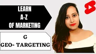 What Is Geo- Targeting In Marketing? | Learn A-Z Of Marketing | Marketing Terms | #shorts