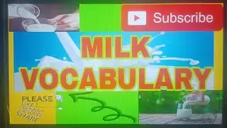 MILK VOCABULARY#milk#daily use words#sentences#common#boil#heat#learn english with urvashi