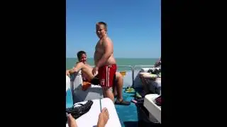 Twerking on the boat