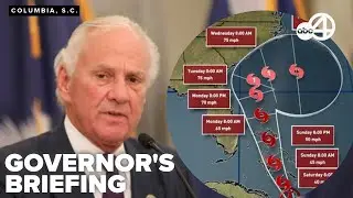 Gov. Henry McMaster's address to South Carolina ahead of Tropical Depression Nine