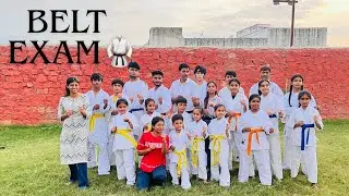 Karate belt grading || Preetigoyal-h1h || day 73