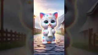 ❤️Evolution of cat 😝 A cat drinking milk 🍼 PP Milky ✅#cute #cat #love #trending #funny