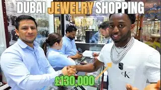 &pound;130,000 JEWELRY SHOPPING IN DUBAI | E3 TRAVEL SERIES | DIAMOND HUNTING & GOLD SOUK