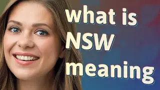 Nsw | meaning of Nsw