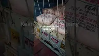 Tea Bags unloading at Keshav Trading Company Jaipur Rajasthan Call 9799997553
