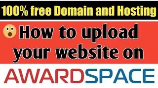 Free Hosting and Domain 2020 | Free Web Hosting [awardspace.com]