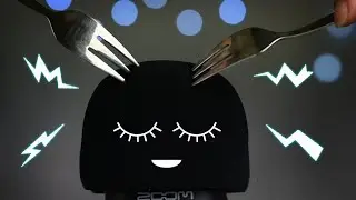 ASMR MIC SCRATCHING NO TALKING - Scratching microphone with sharp objects