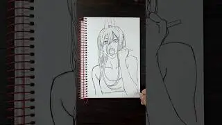 Drawing Power From Chainsaw Man #drawing #power #chainsawman