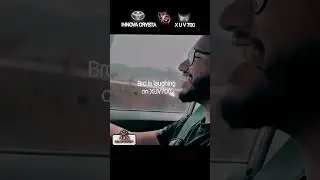 Mahindra xuv700 vs Toyota innova crysta #shorts #xuv700