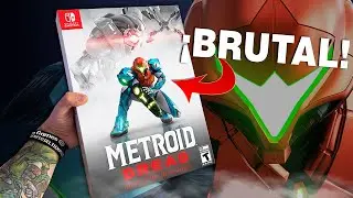 la EDICI&Oacute;N COLECCIONISTA de METROID DREAD es BESTIAL 😱 Unboxing e Impresiones