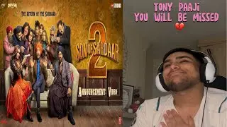 MUKUL DEV LAST MOVIE 🥲 | Son Of Sardaar 2 Official Announcement | Reaction + Review!