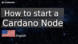How to start a Cardano Node #cardano