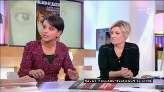 Najat Vallaud-Belkacem se livre - C à vous - 27/02/2017