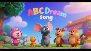 🐭🌙🔤 ABC-Traumlied mit Maus und Freunden | Sanftes Lern- & Schlaflied f&uuml;r Kinder