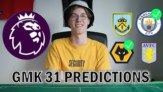 MY WEEK 31 PREMIER LEAGUE PREDICTIONS - Wolves vs Aston Villa