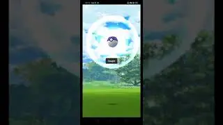 Catching Rhydon in wild Pokemon go #shorts #pokemongo