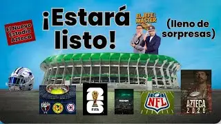Incre&iacute;ble, el Estadio Azteca estar&aacute; listo para el Mundial y aqu&iacute;, te adelantamos muchas sorpresas.