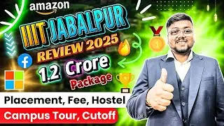 IIIT Jabalpur College Review 2024 😍 | Placements, Cutoff, Fees, Ranking ,Sports | IIITDM Jabalpur