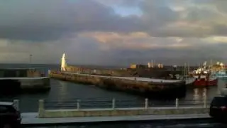 Macduff Scotland Harbor Time Laps