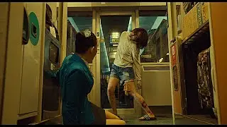 A Zombie virus breaks out in South Korea and Passengers fight their way while trapped on a Train