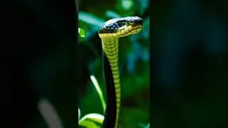 The snake is raising its head. 🐸#ai #snake #shortsfeed #shortvideo #shorts #viralvideo