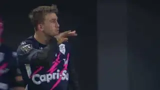 TOP 14 - Essai de J&eacute;r&eacute;my WARD (SFP) - USA Perpignan - Stade Fran&ccedil;ais - Saison 2022/2023