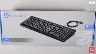 HP Keyboard 100 Unboxing