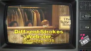 Diff'rent Strokes Webster Promo 1984