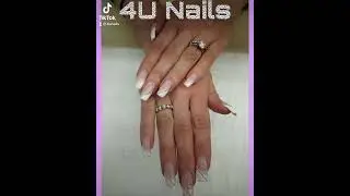 White French design 💜❤️💜 #frenchdesign #nailart #네일아트디자인