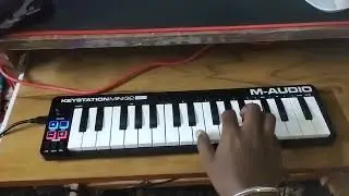 Sarva Srishtikum keerthanai  cover song// midi keyboard version// keys Amar Aswin 