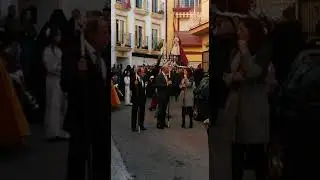Petalada Martes Santo 2018. Calle Guadalhorce