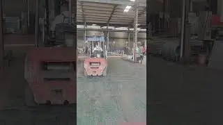 Factory is performing hot-dip galvanizing and bending processing