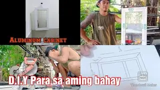 DIY Aluminum Mirror cabinet para sa CR