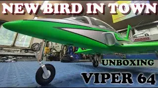 NEW H-King Viper 64 EDF Jet plane 6S power 1000mm UNBOXING