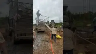 Gurukrupa construction #construction #concrete #excavator #futting