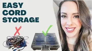 Cord Organization and Storage!